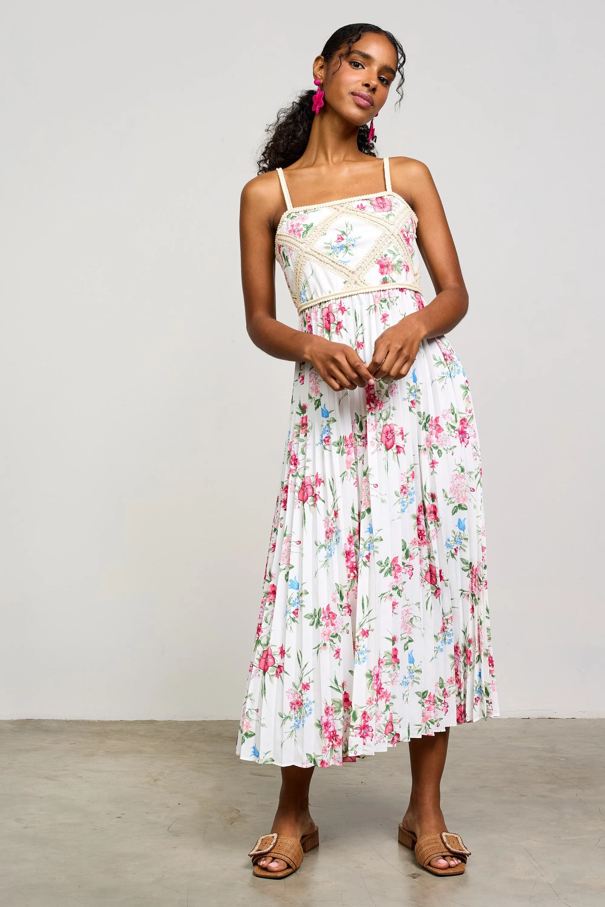 Lily Floral Midi
