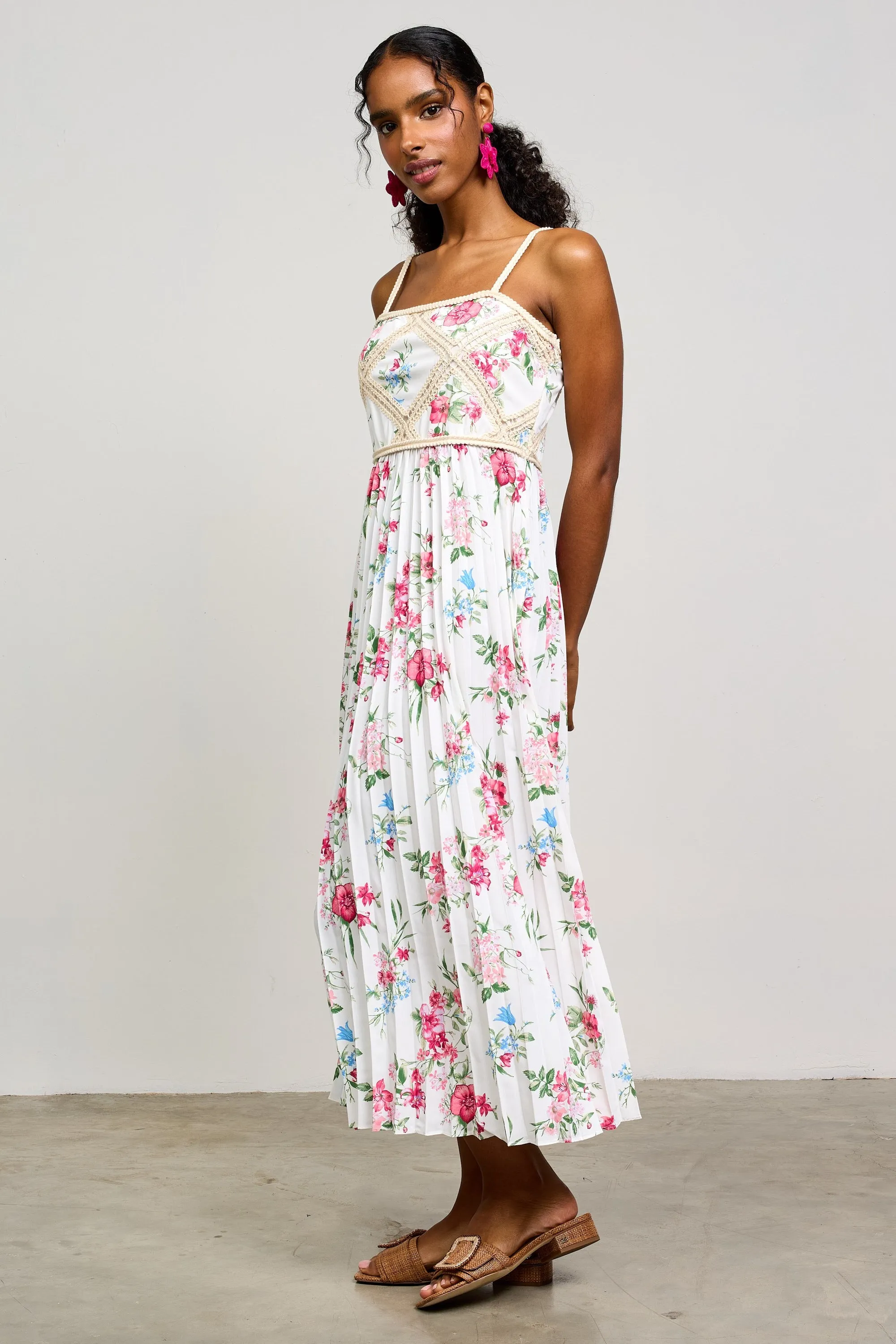 Lily Floral Midi