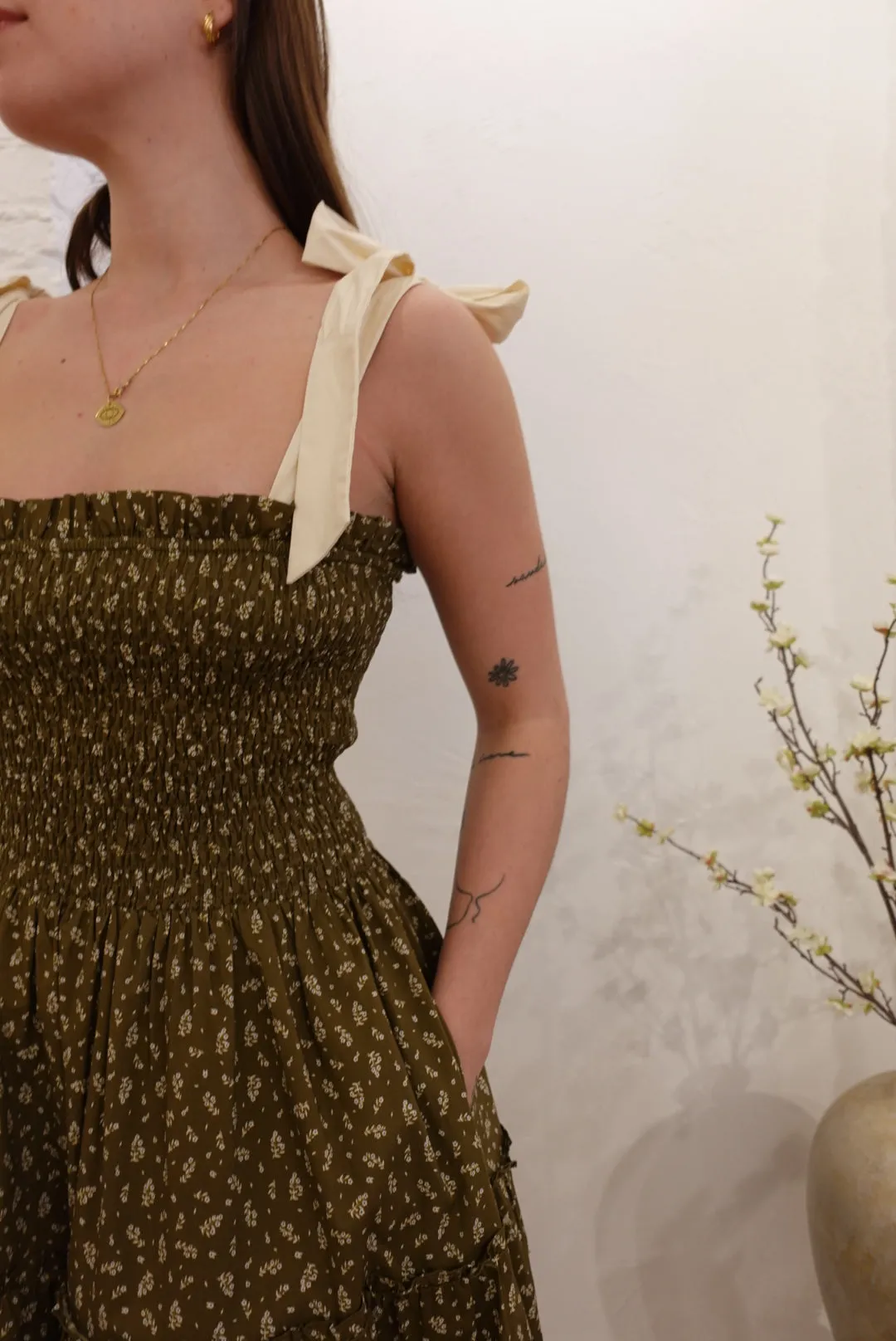 Linda Floral Maxi Dress