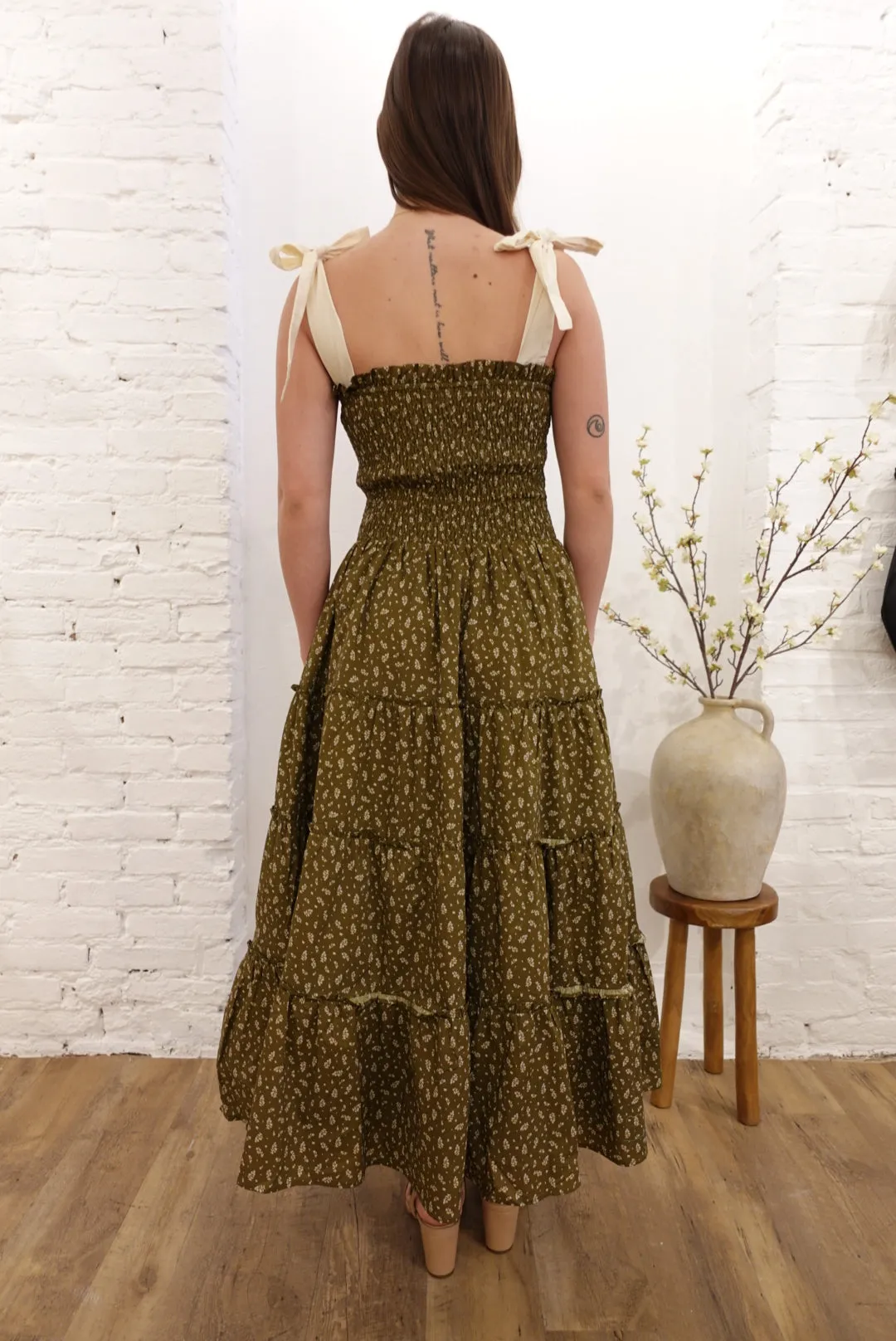 Linda Floral Maxi Dress