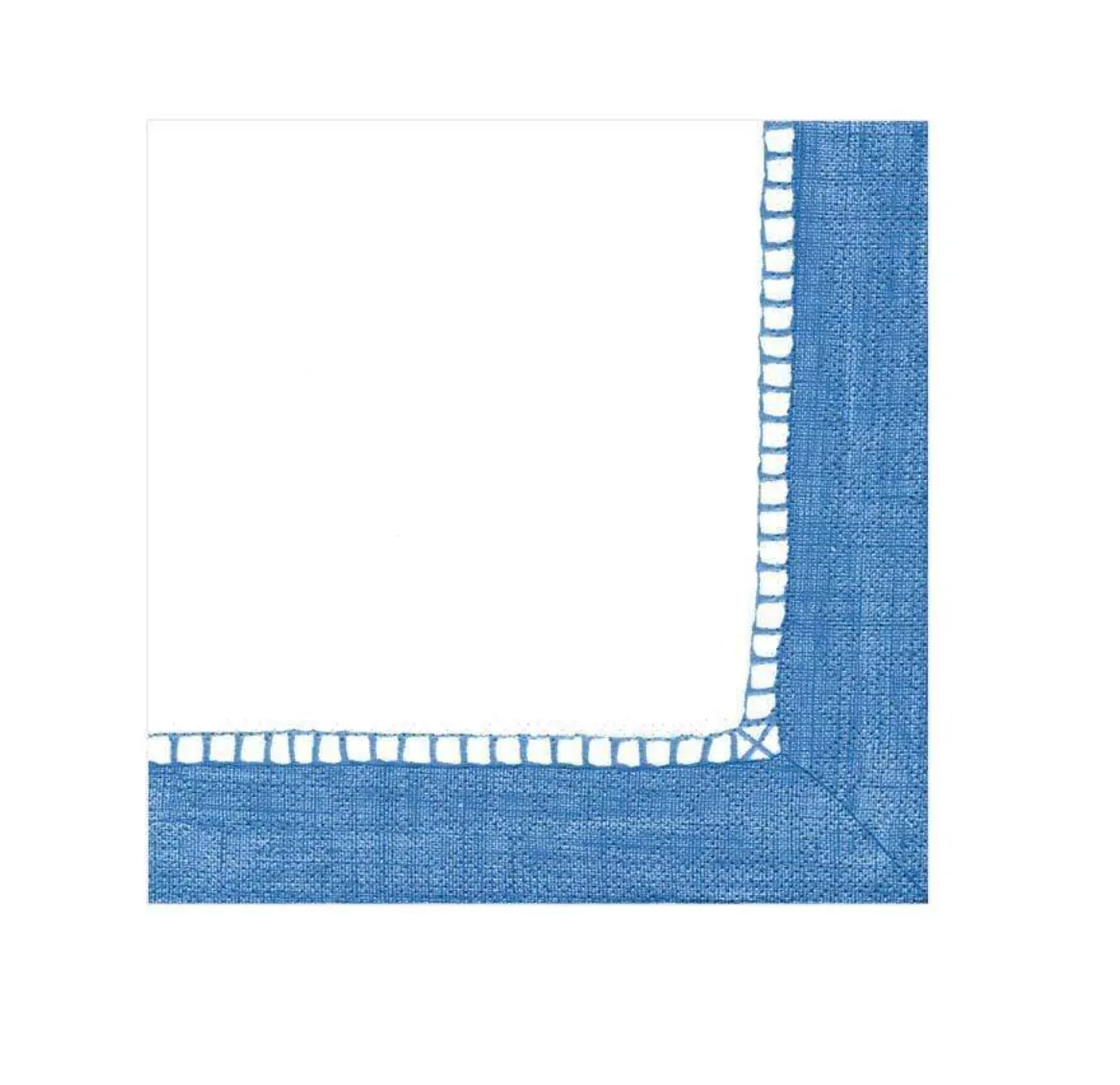Linen Border Paper Napkin- Cocktail