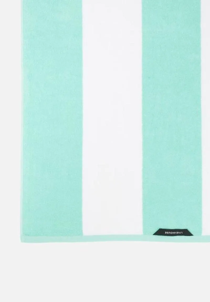 Linen House  Beach Towel Aqua Cabana 80X160