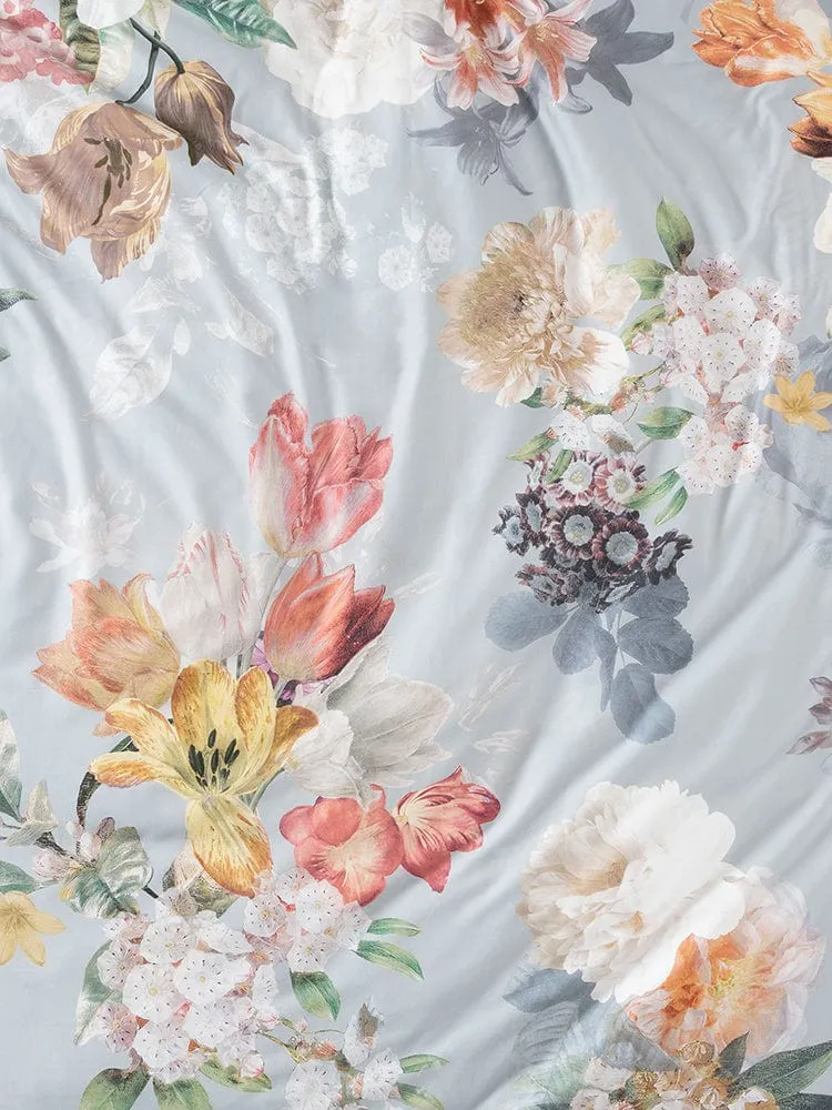 Linen House Duck Egg Cadencia Duvet Cover Set