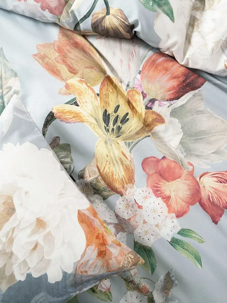 Linen House Duck Egg Cadencia Duvet Cover Set