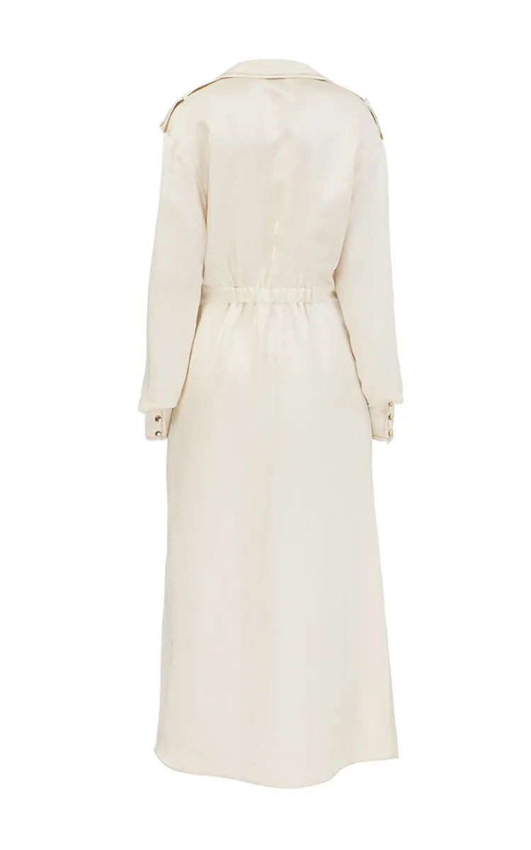 Long milk dress