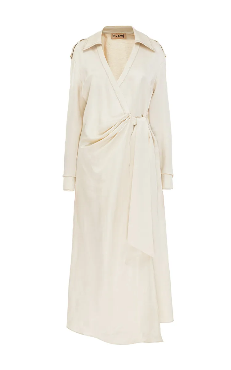 Long milk dress