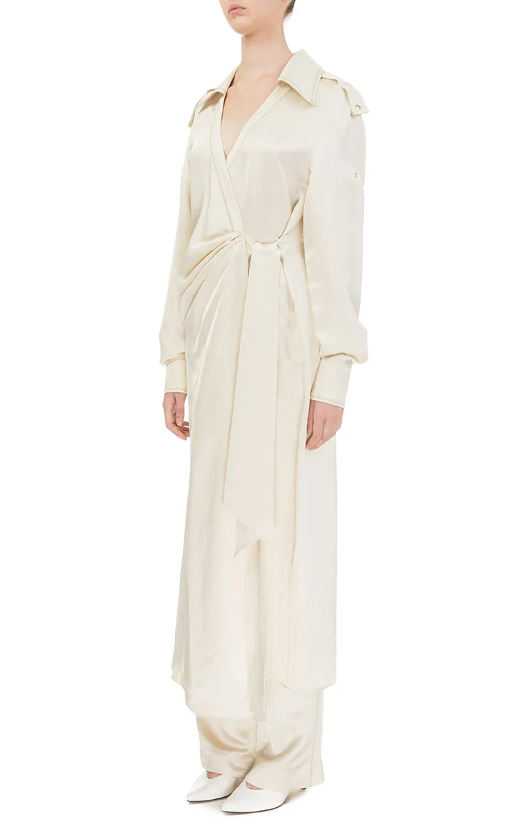 Long milk dress