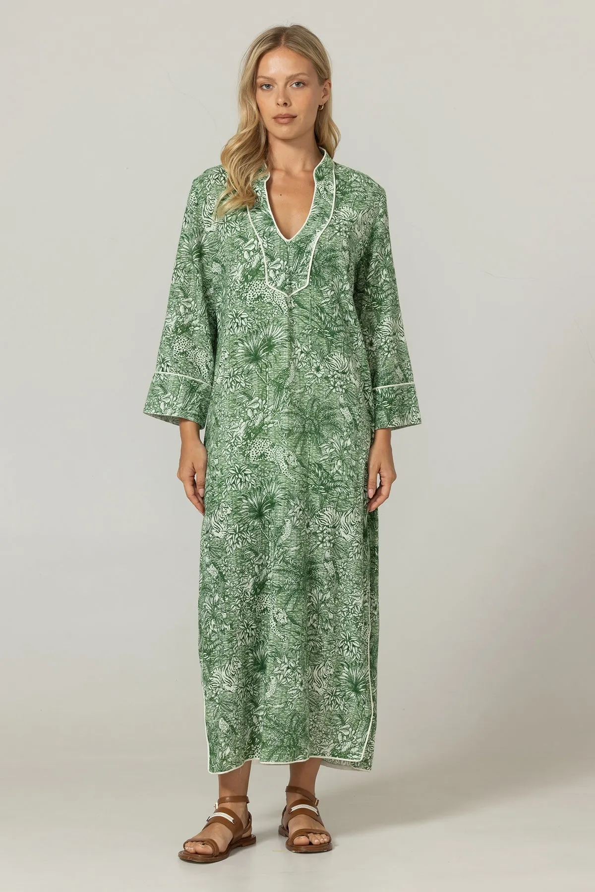 LULU Jungle Print Dress