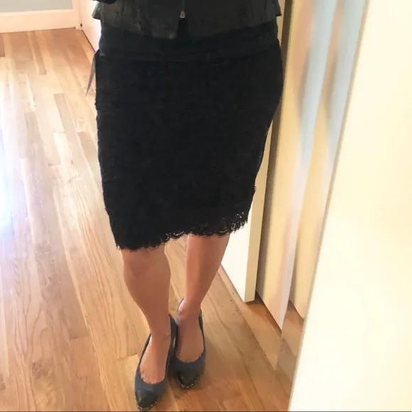 Lysse Lace Overlay Skirt