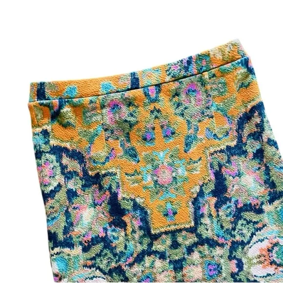 Maeve Anthropologie Tapestry Pencil Skirt Stretch Medium​​