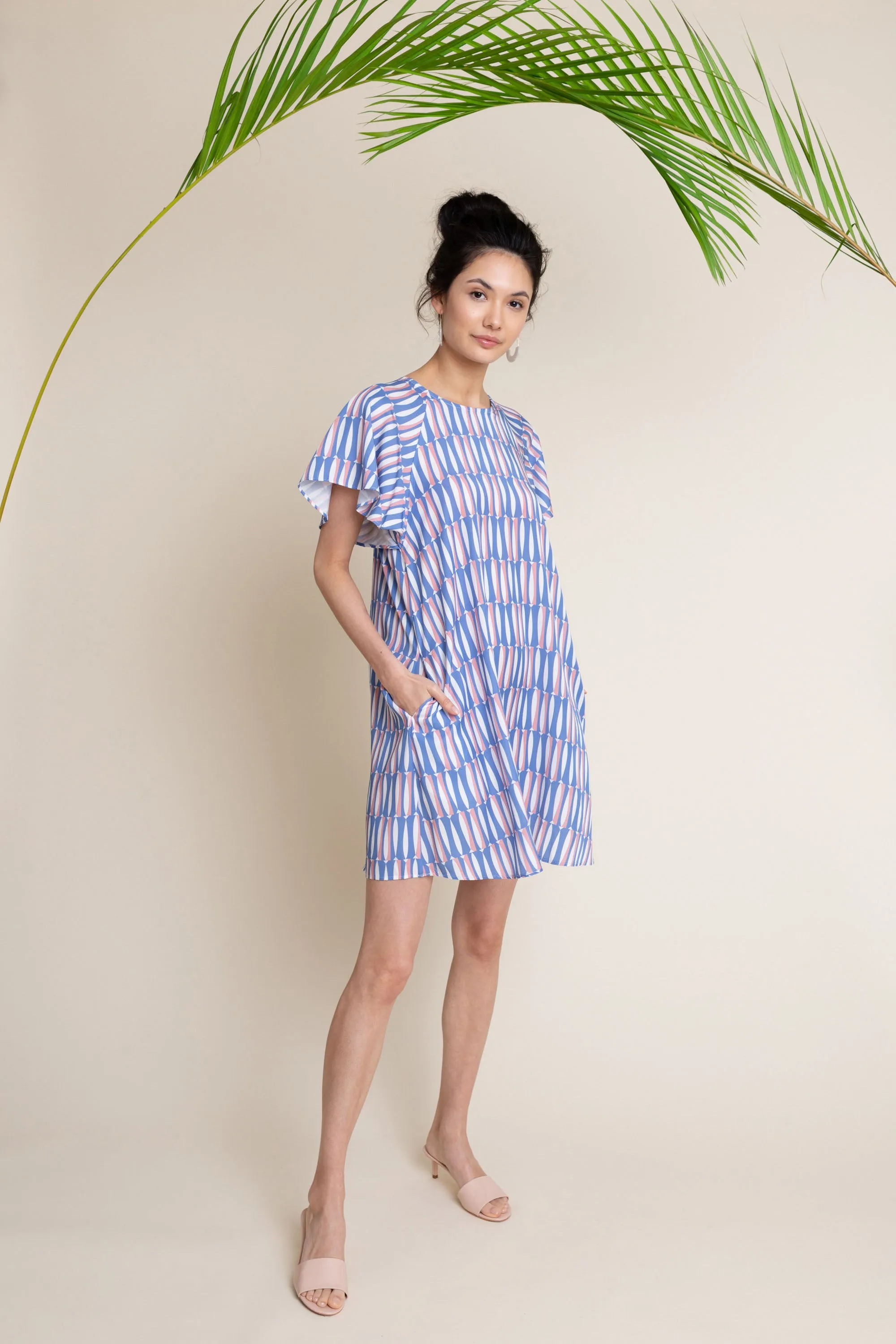 Mara Dress in Sardine