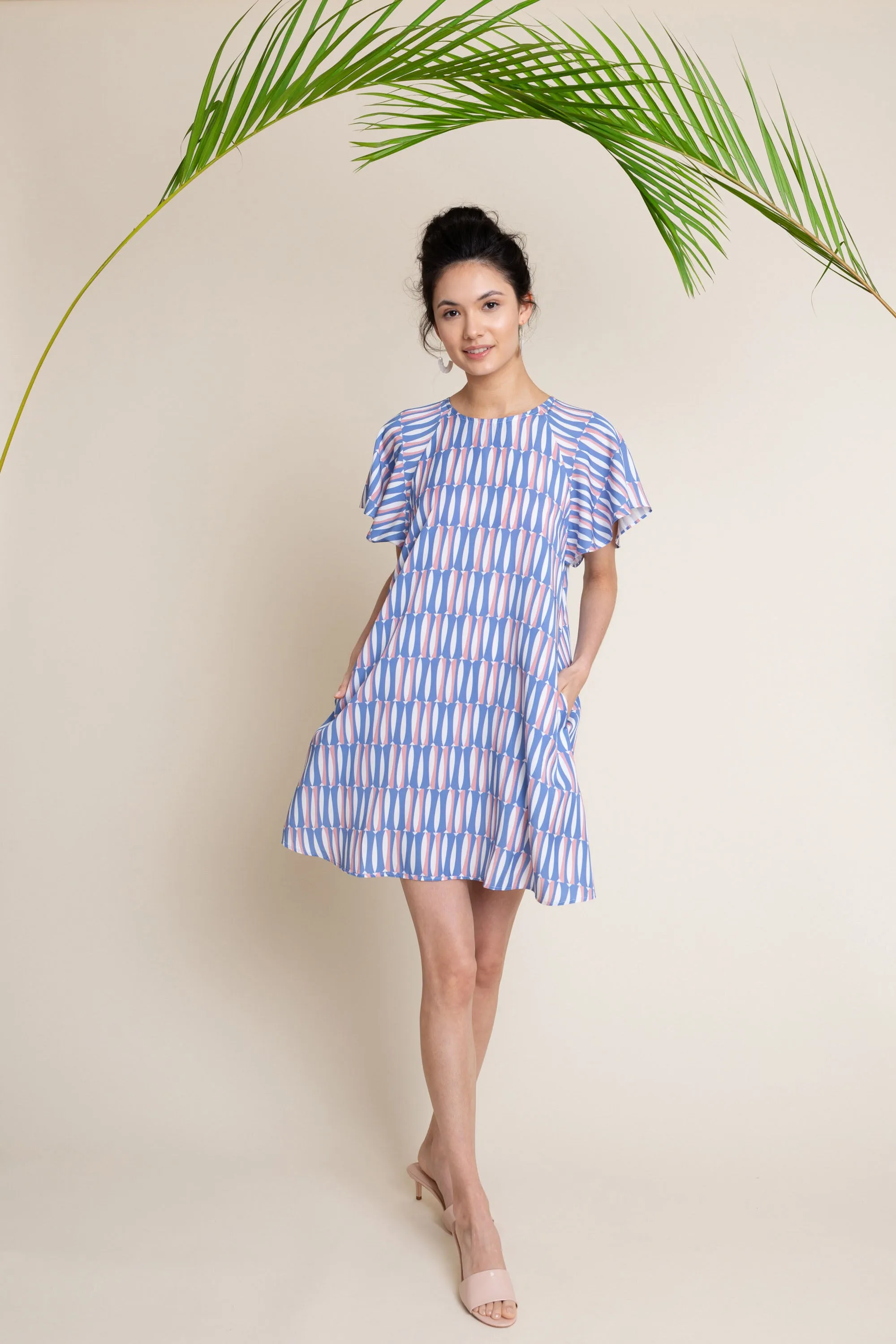 Mara Dress in Sardine