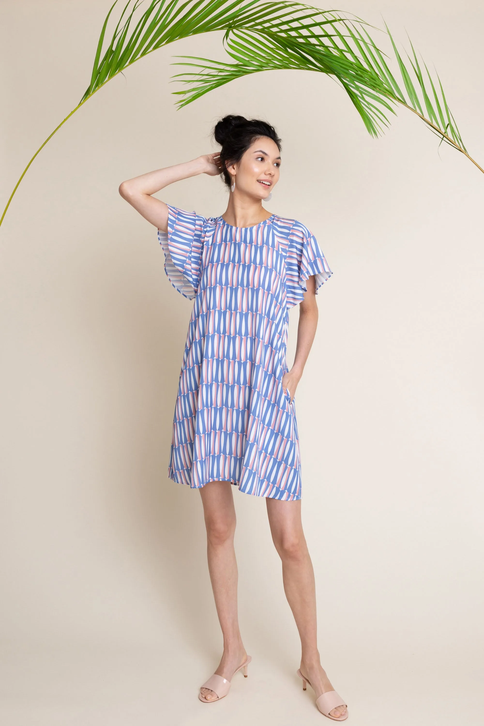 Mara Dress in Sardine