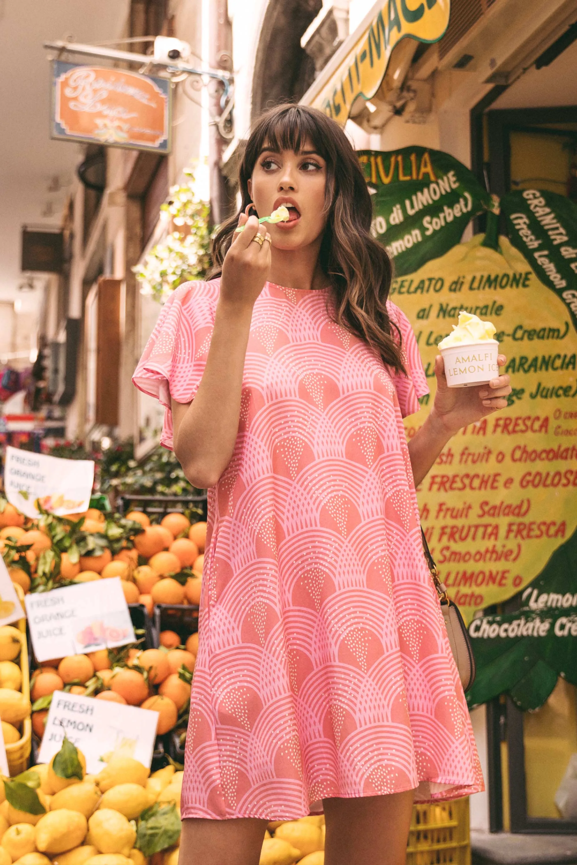 Mara Dress in Sunset