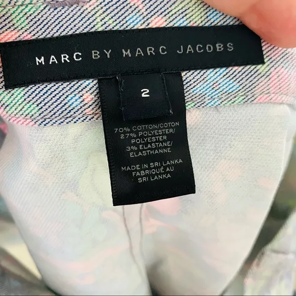 Marc Jacobs Drew Blossom A Line Mini Skirt
