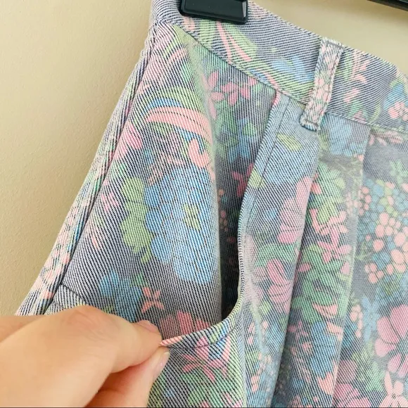 Marc Jacobs Drew Blossom A Line Mini Skirt