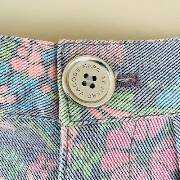 Marc Jacobs Drew Blossom A Line Mini Skirt