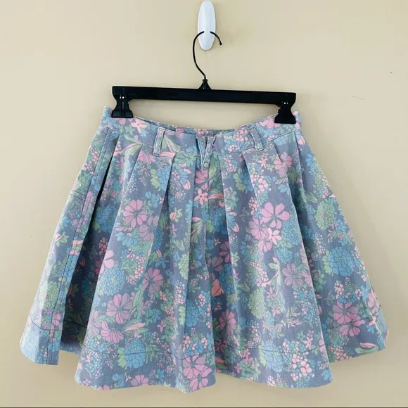 Marc Jacobs Drew Blossom A Line Mini Skirt