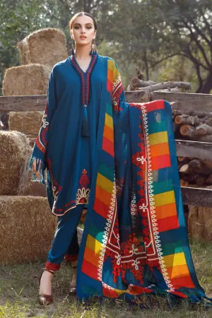 MARIA B | M PRINTS WINTER SHAWL COLLECTION 2022 | MPT-1603-A