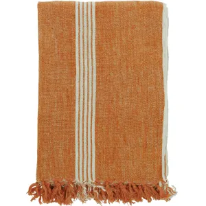 Marker Stripes Linen Throw