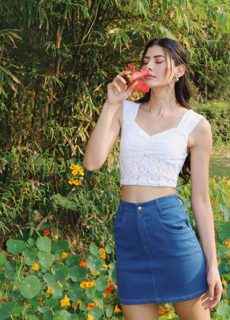 MARY JANE MINI SKIRT