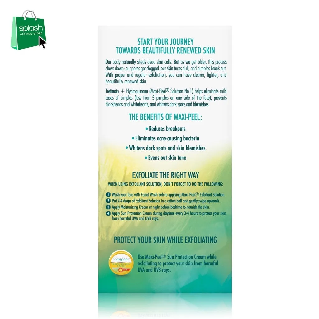 Maxi-Peel Exfoliant Solution #1 60ml