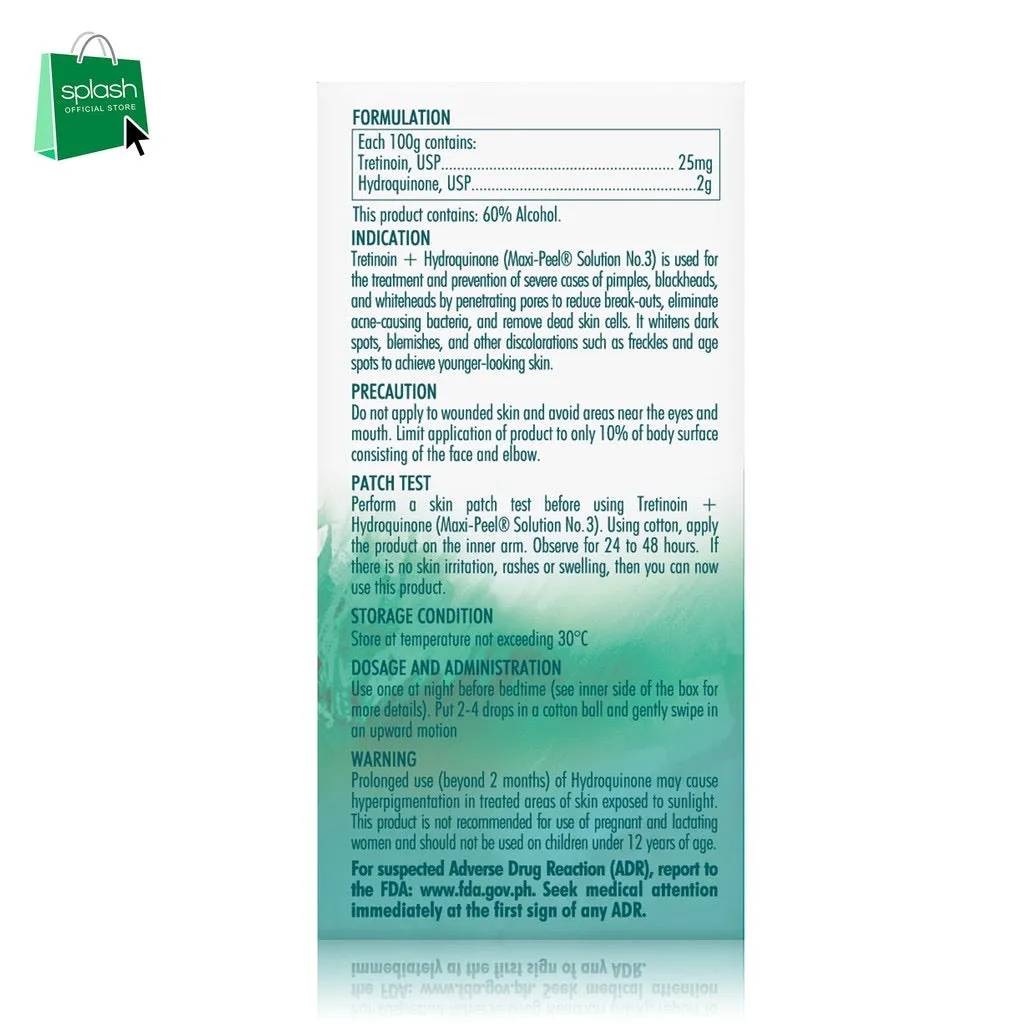 Maxi-Peel Exfoliant Solution #3 60ml