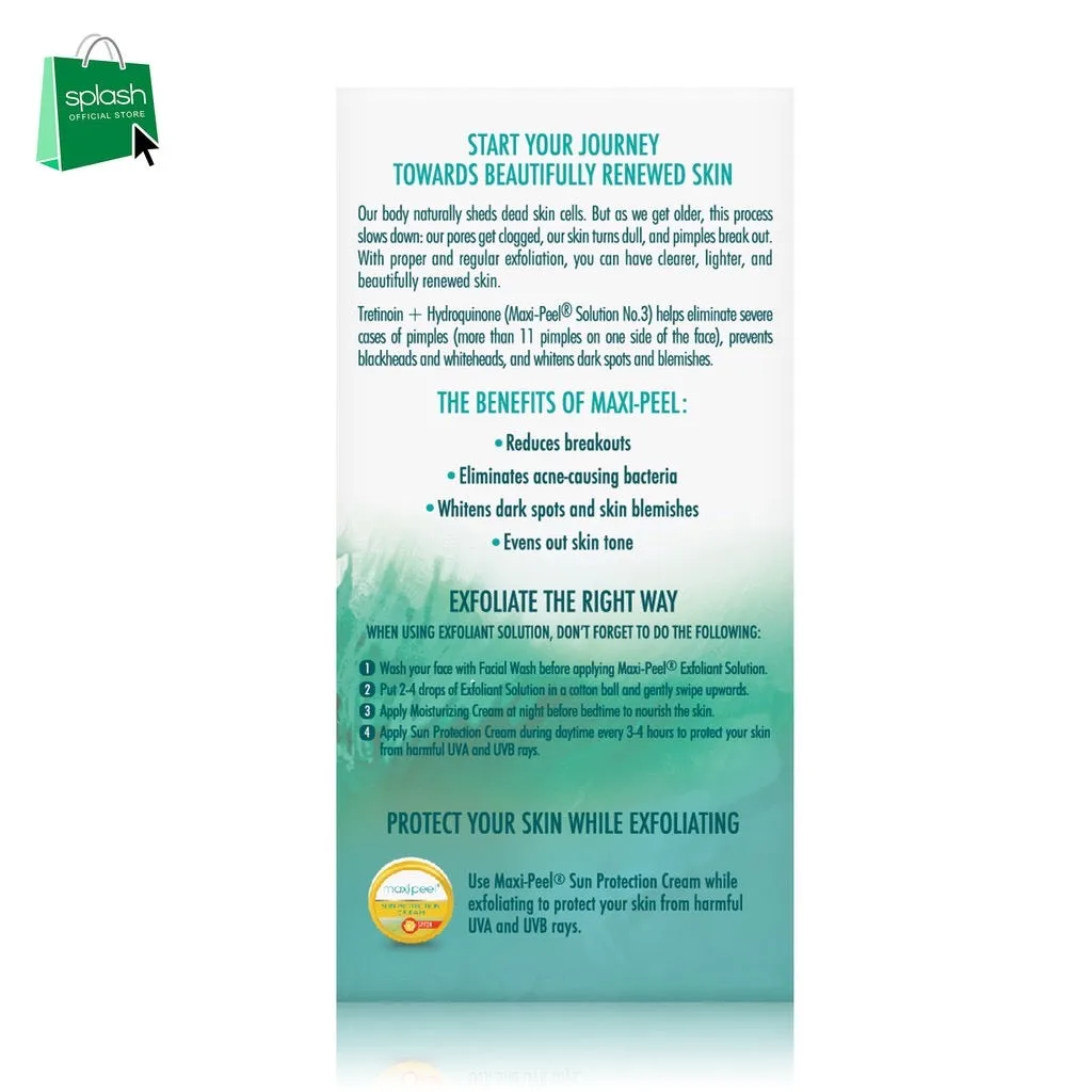 Maxi-Peel Exfoliant Solution #3 60ml