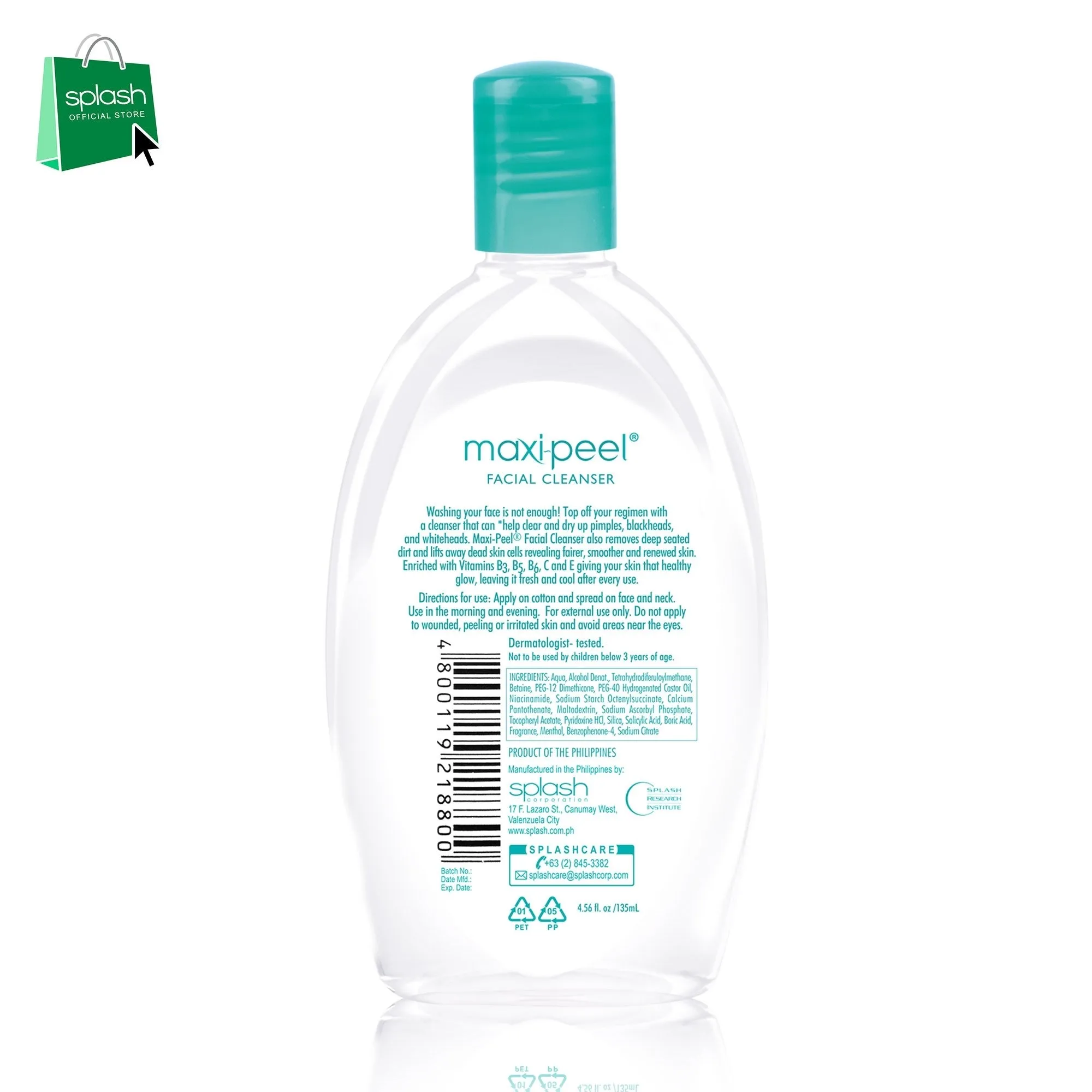 Maxi-Peel Facial Cleanser Classic 135ml