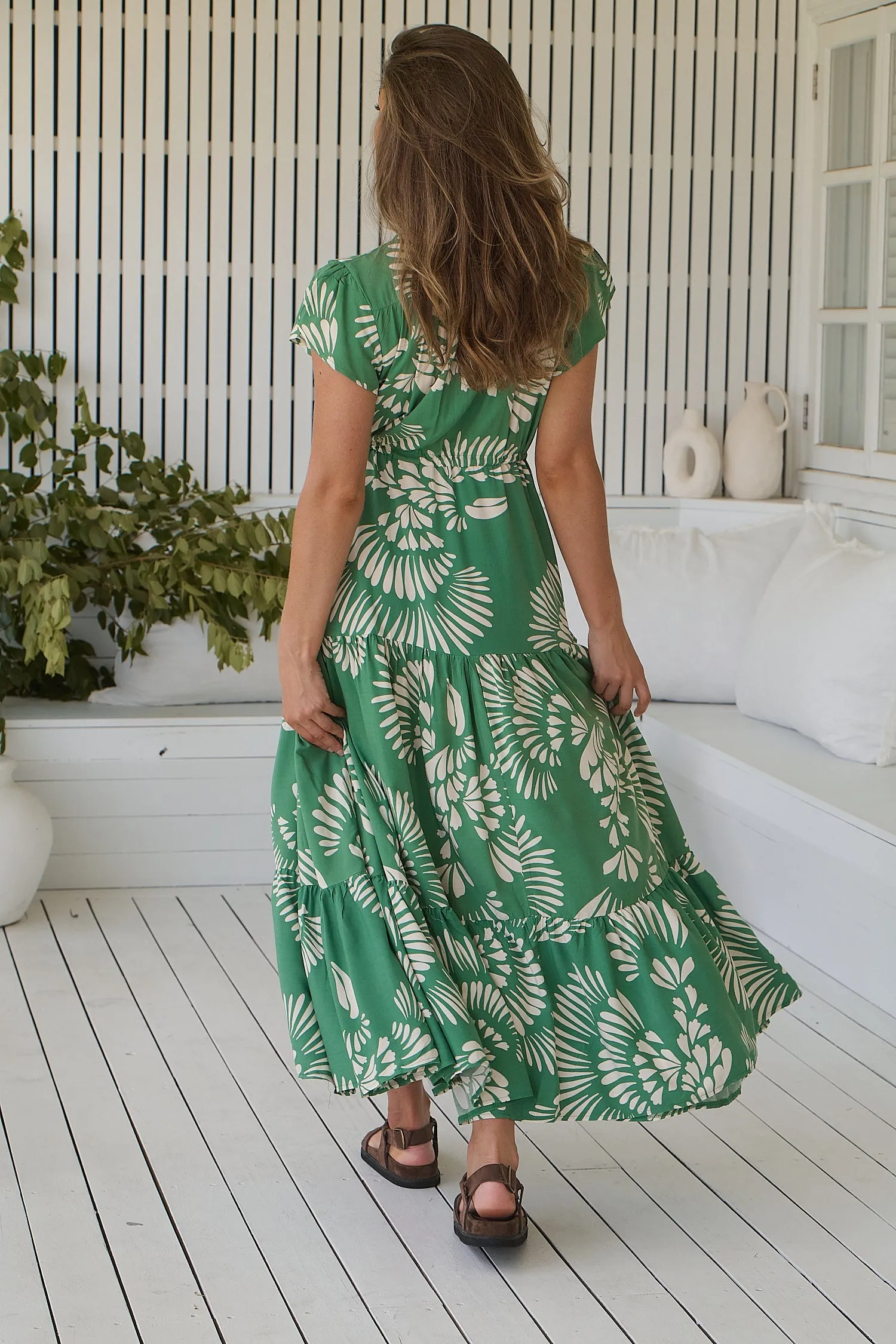 Melissa Maxi Dress - Canary Island