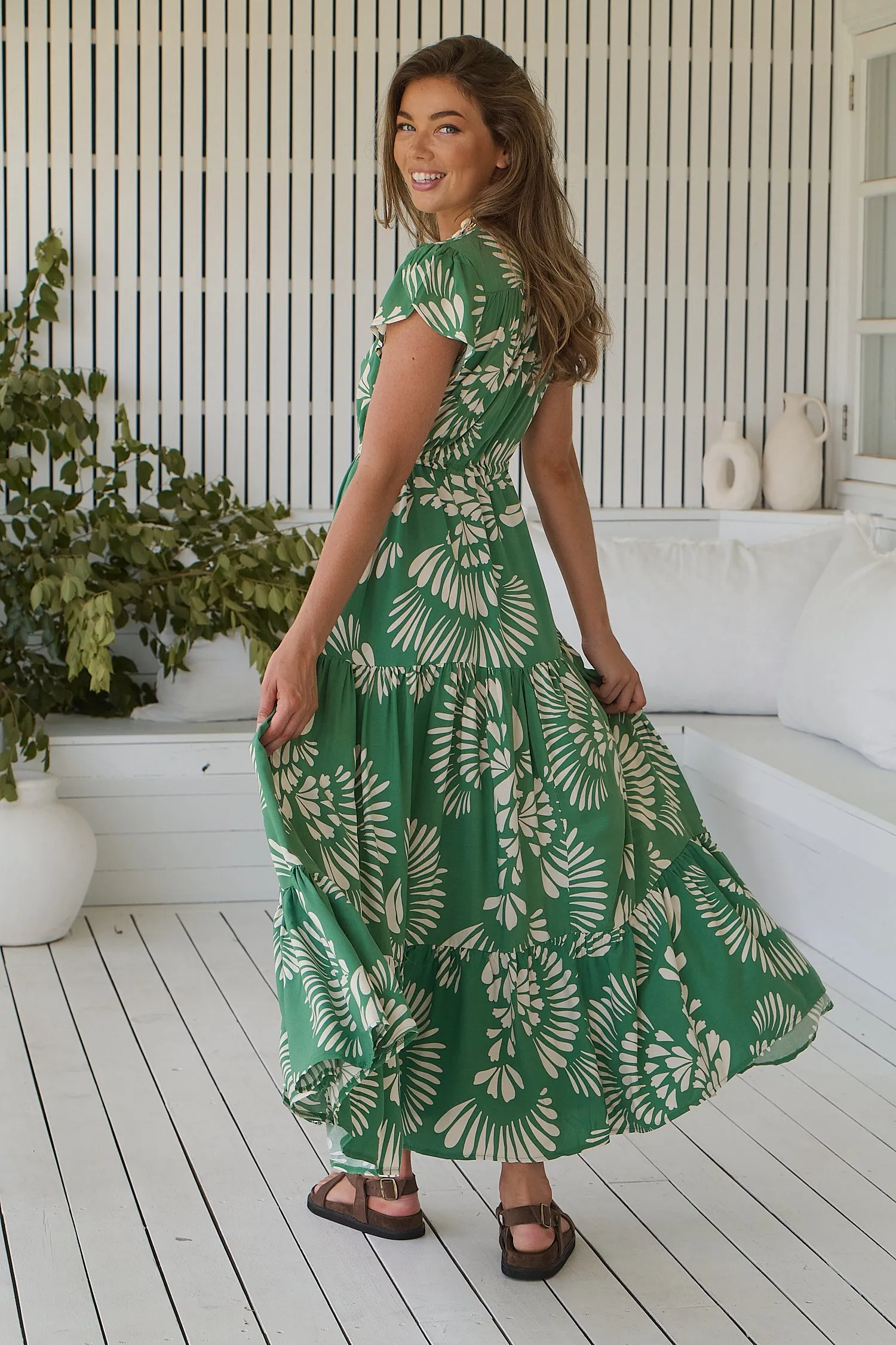 Melissa Maxi Dress - Canary Island