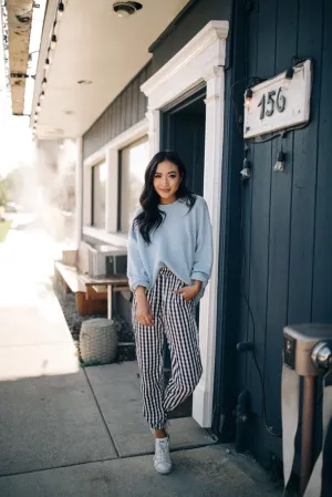 Mia Gingham Joggers