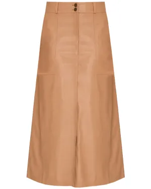 Mica Vegan Leather Skirt