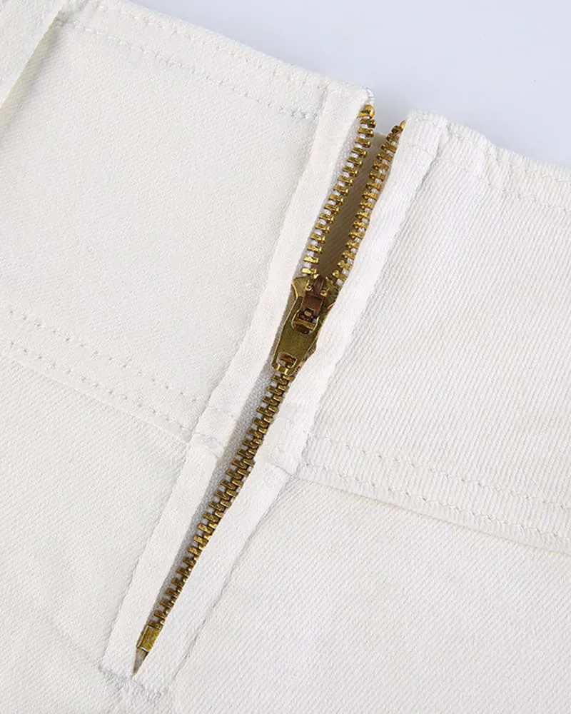 Micro Mini Time Capsule Skirt