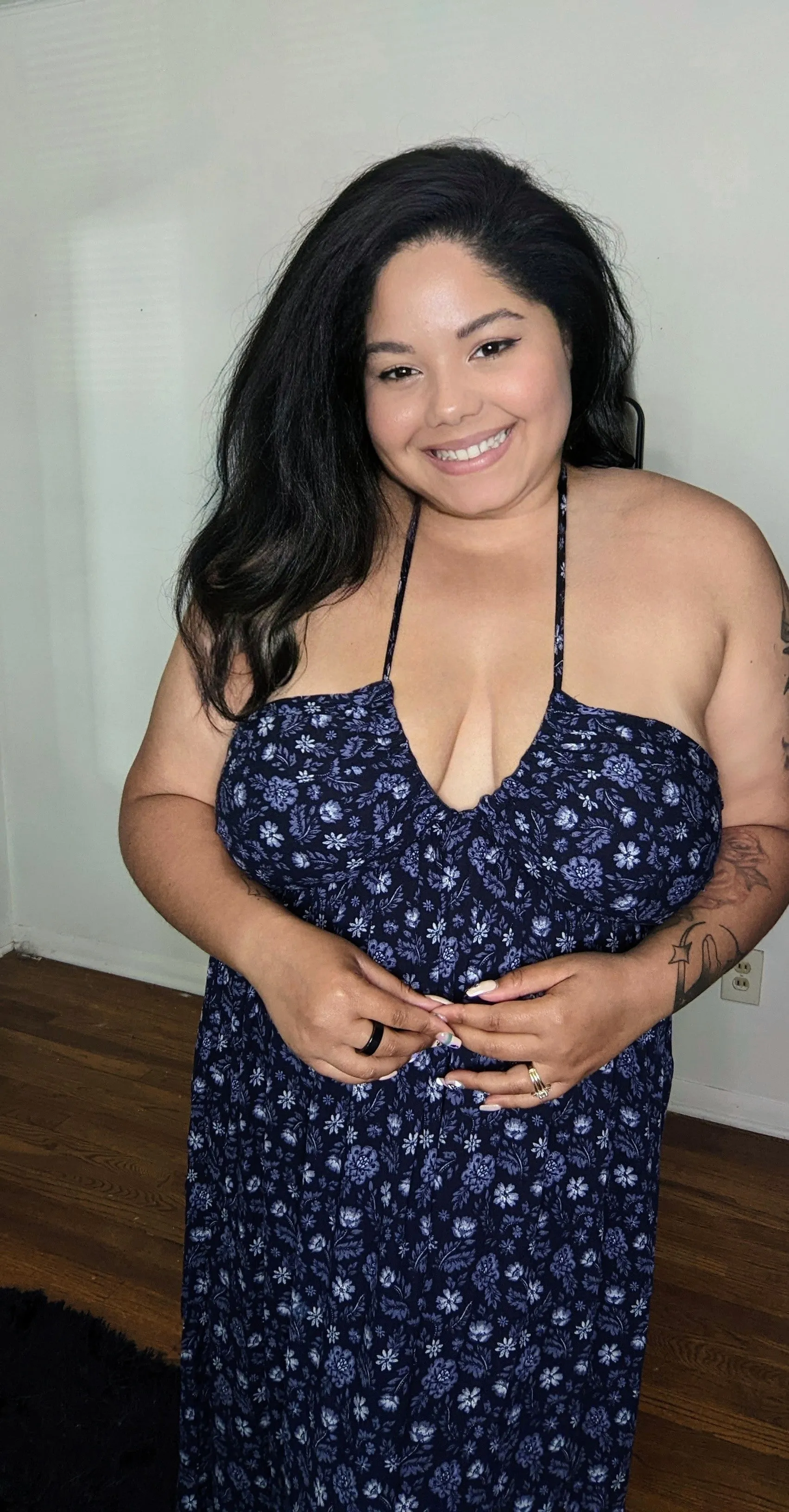 Midnight Summer Stroll Maxi Dress