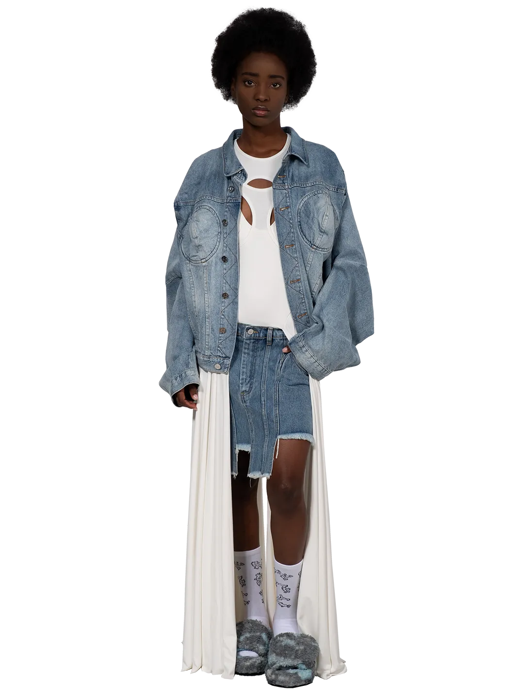 Mini Denim Skirt