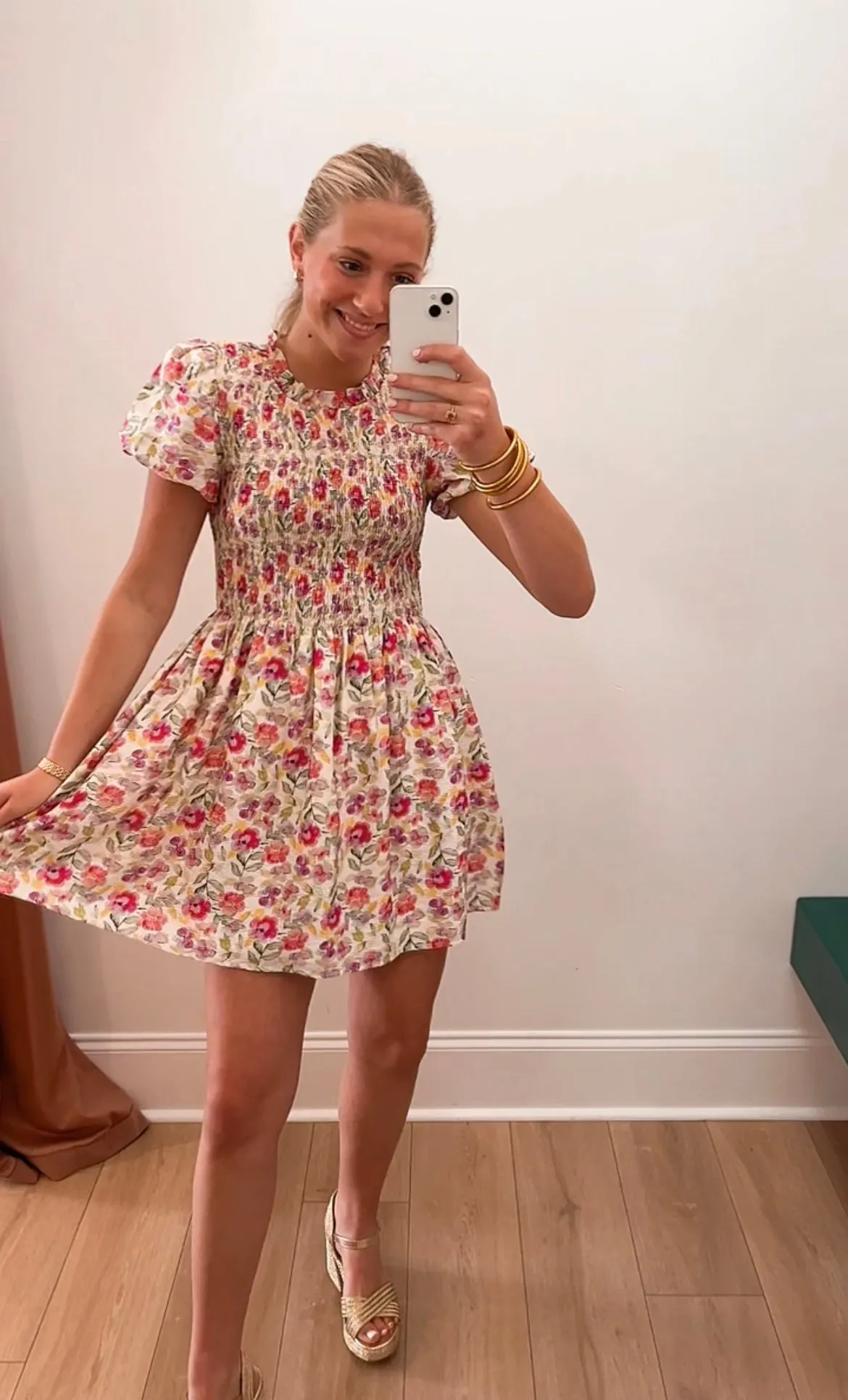 Mini Floral Dress