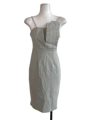 Mint Green Pleated Bust Dress