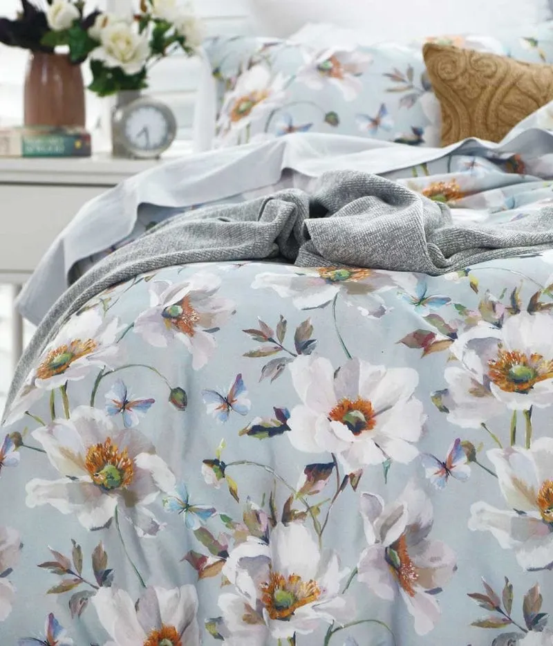 M.M Linen Multi Poppy Duvet Cover Set