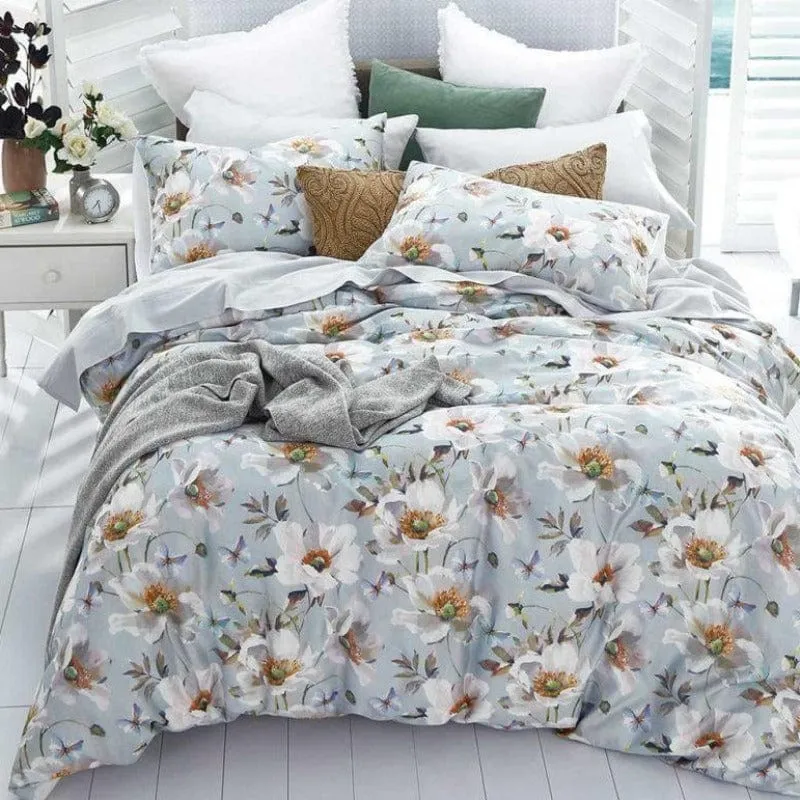 M.M Linen Multi Poppy Duvet Cover Set