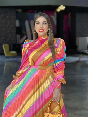Multi Satin Top