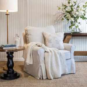 Nantucket Slipcovered XL Swivel Glider
