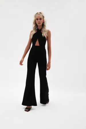 Natalie Rolt - Devon Jumpsuit in Black