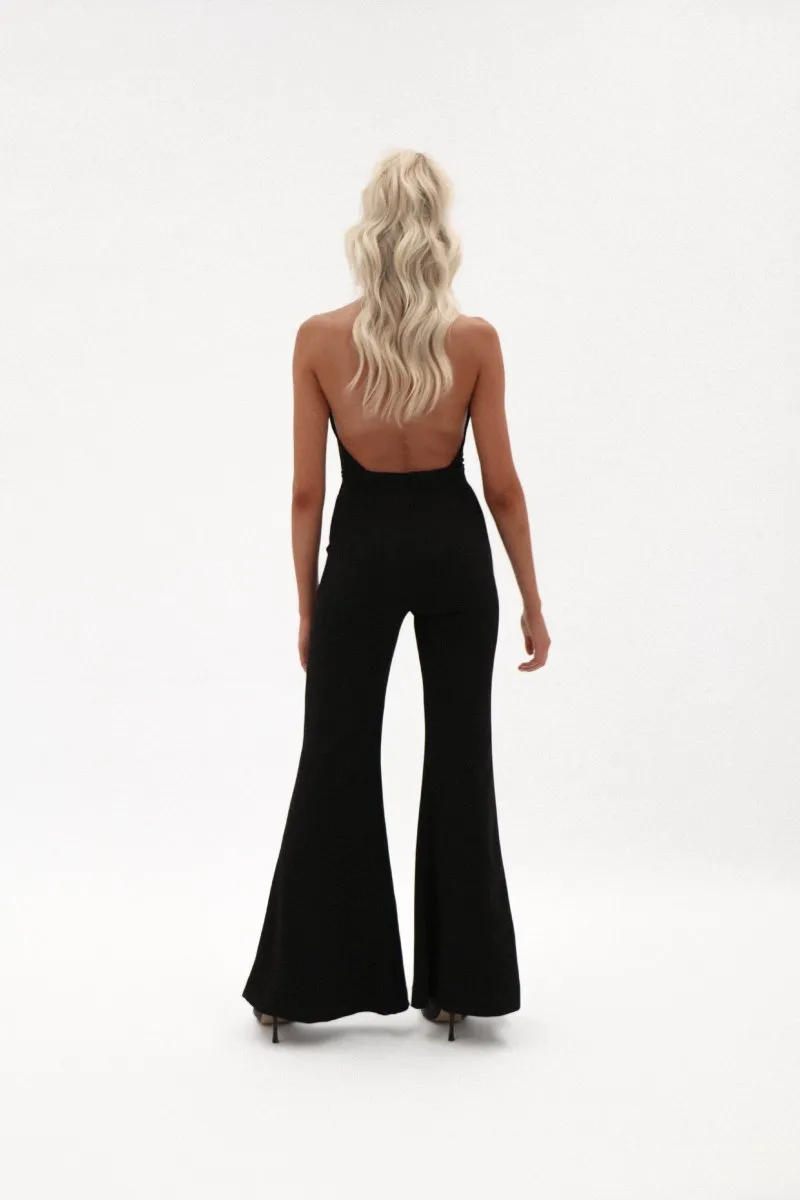 Natalie Rolt - Devon Jumpsuit in Black