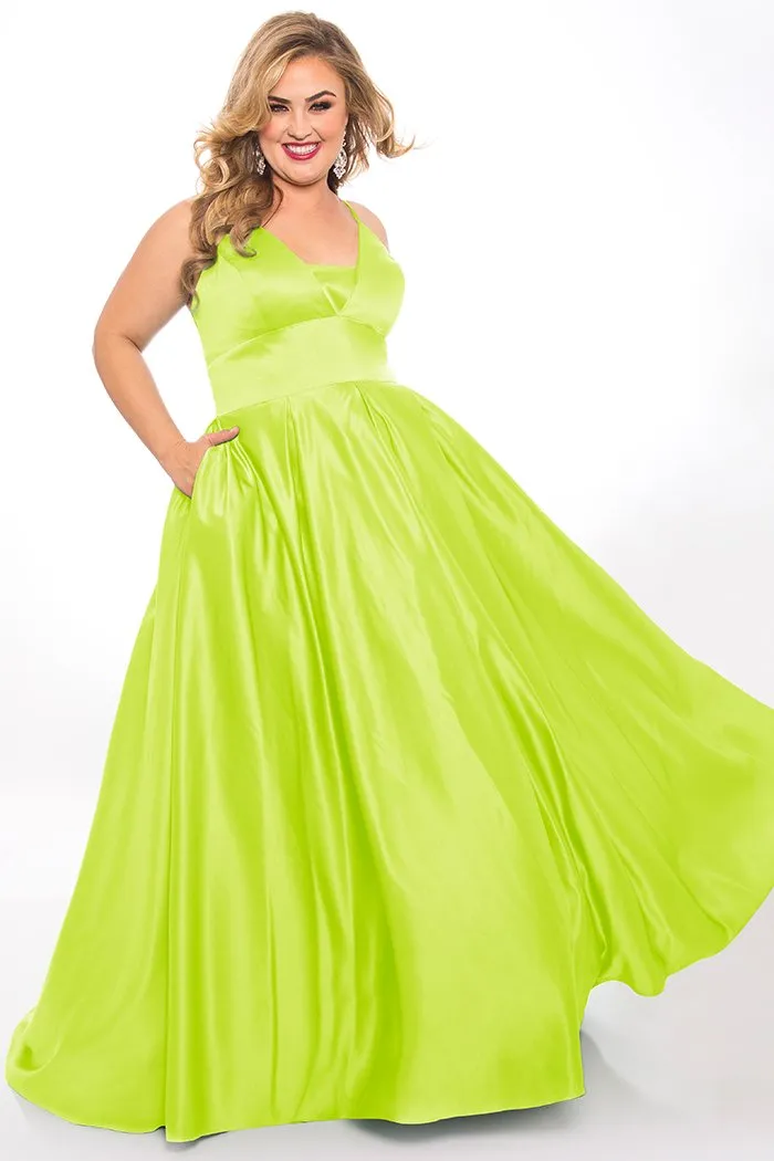 Neon Lights Prom Dress