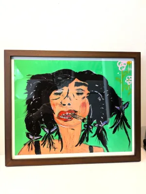 Nicole Ranalli Art- “Neighborhood Goddess” (High Quality Archival Reproduction)
