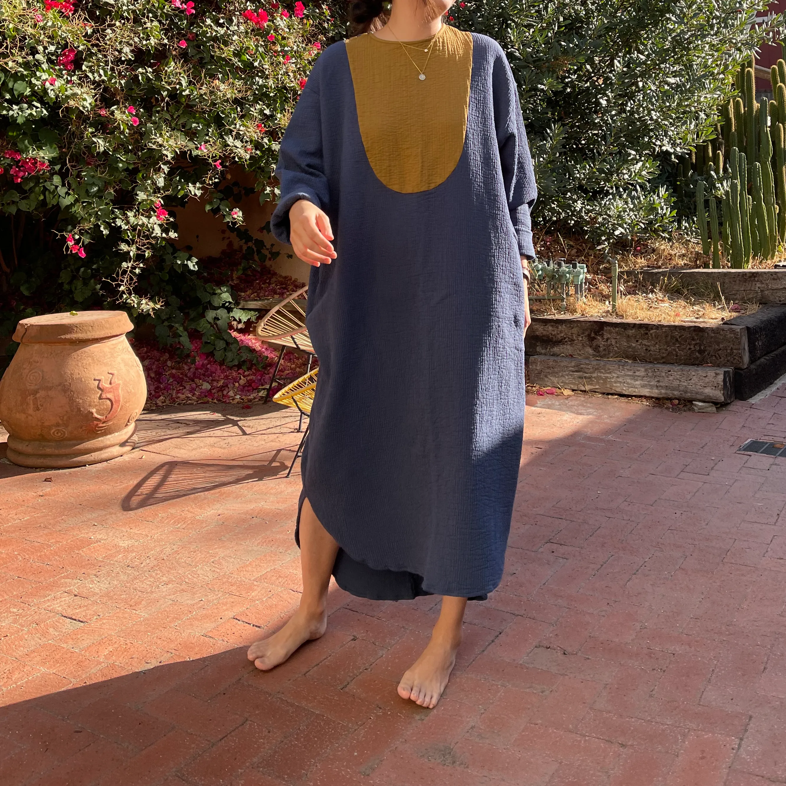 November Maxi Dress Navy