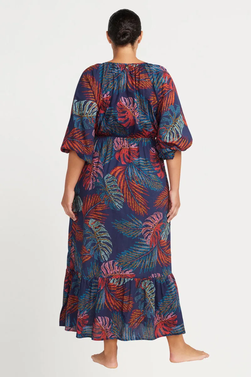 Nu Ornare Elgar Cotton Beach Maxi Dress