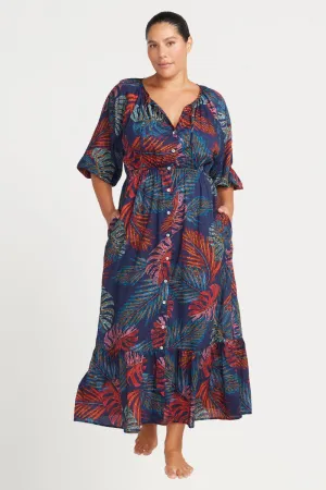 Nu Ornare Elgar Cotton Beach Maxi Dress
