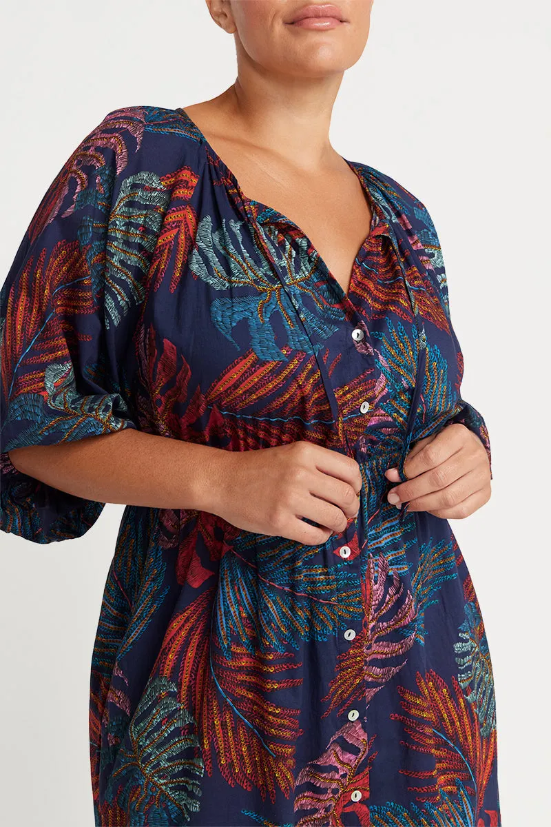 Nu Ornare Elgar Cotton Beach Maxi Dress
